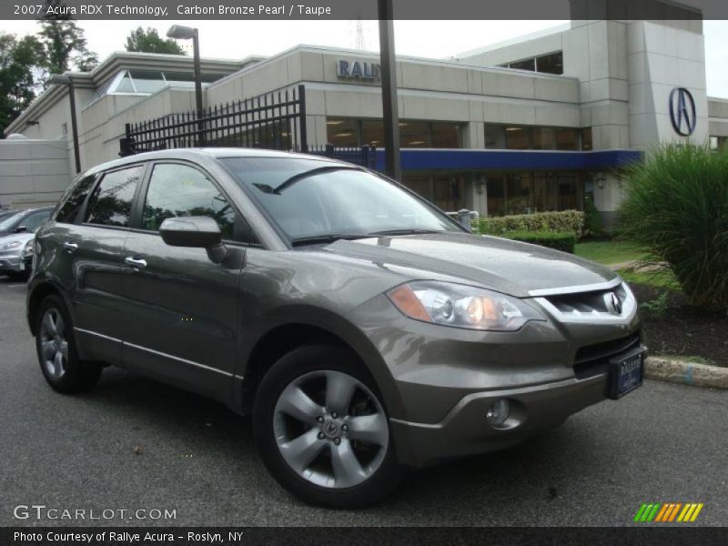 Carbon Bronze Pearl / Taupe 2007 Acura RDX Technology