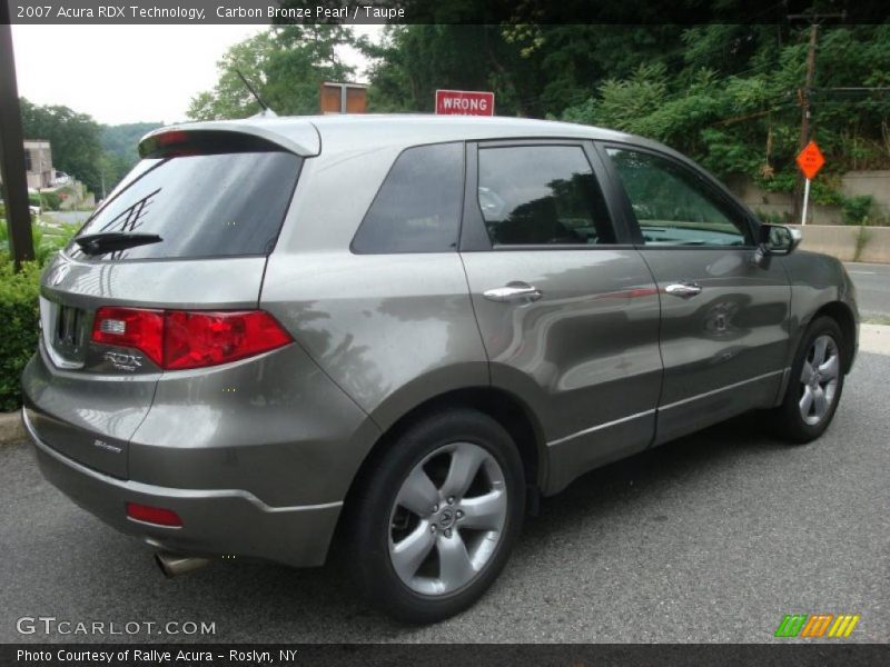 Carbon Bronze Pearl / Taupe 2007 Acura RDX Technology