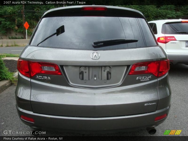 Carbon Bronze Pearl / Taupe 2007 Acura RDX Technology