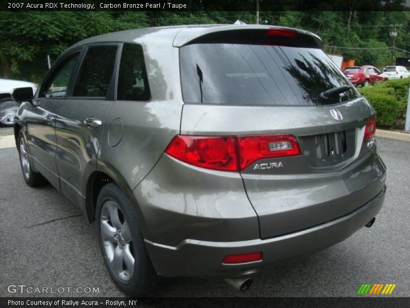 Carbon Bronze Pearl / Taupe 2007 Acura RDX Technology