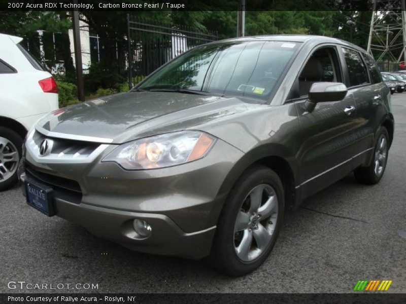 Carbon Bronze Pearl / Taupe 2007 Acura RDX Technology