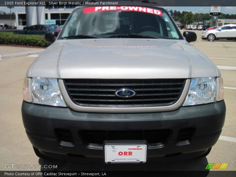 Silver Birch Metallic / Medium Parchment 2005 Ford Explorer XLS