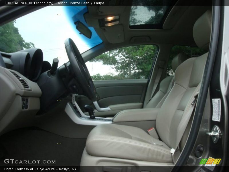 Carbon Bronze Pearl / Taupe 2007 Acura RDX Technology