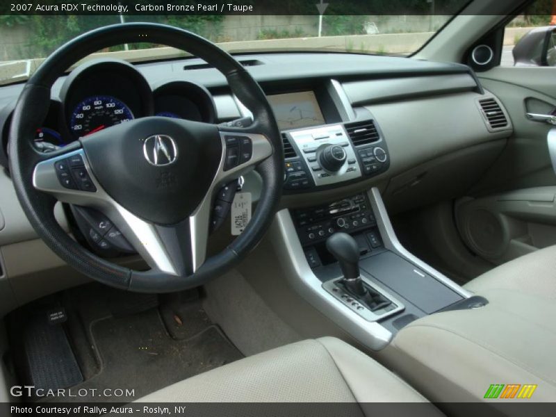 Carbon Bronze Pearl / Taupe 2007 Acura RDX Technology