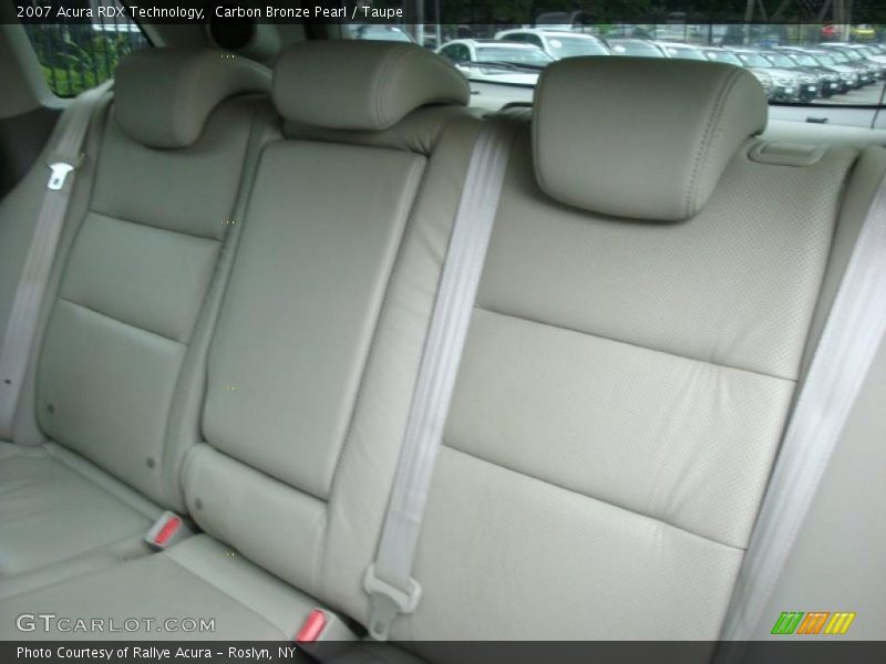 Carbon Bronze Pearl / Taupe 2007 Acura RDX Technology