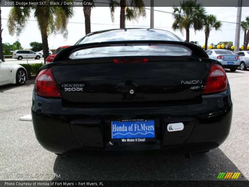 Black / Dark Slate Gray 2005 Dodge Neon SXT