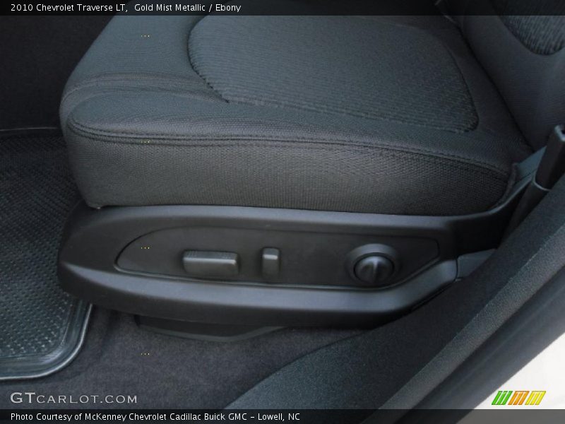 Gold Mist Metallic / Ebony 2010 Chevrolet Traverse LT