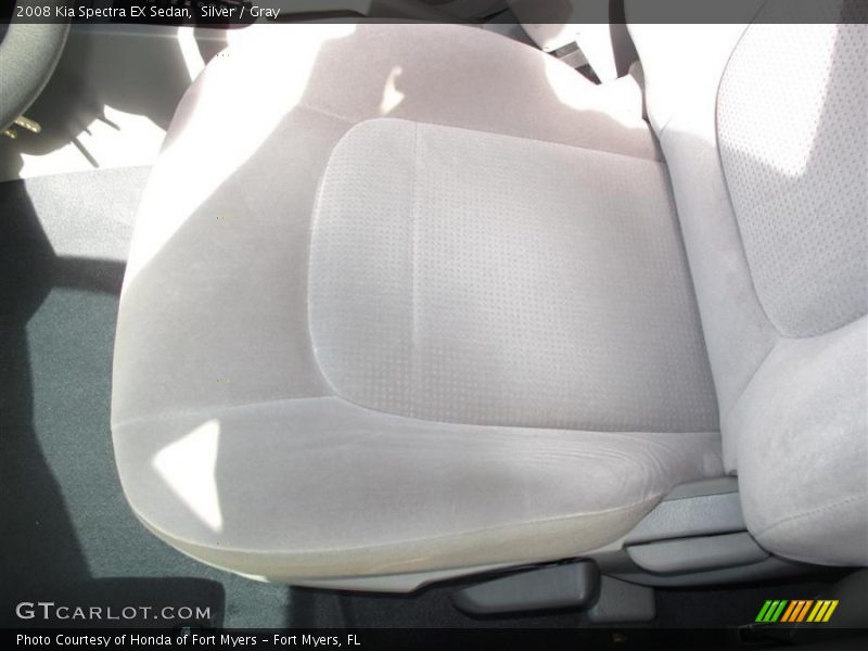 Silver / Gray 2008 Kia Spectra EX Sedan