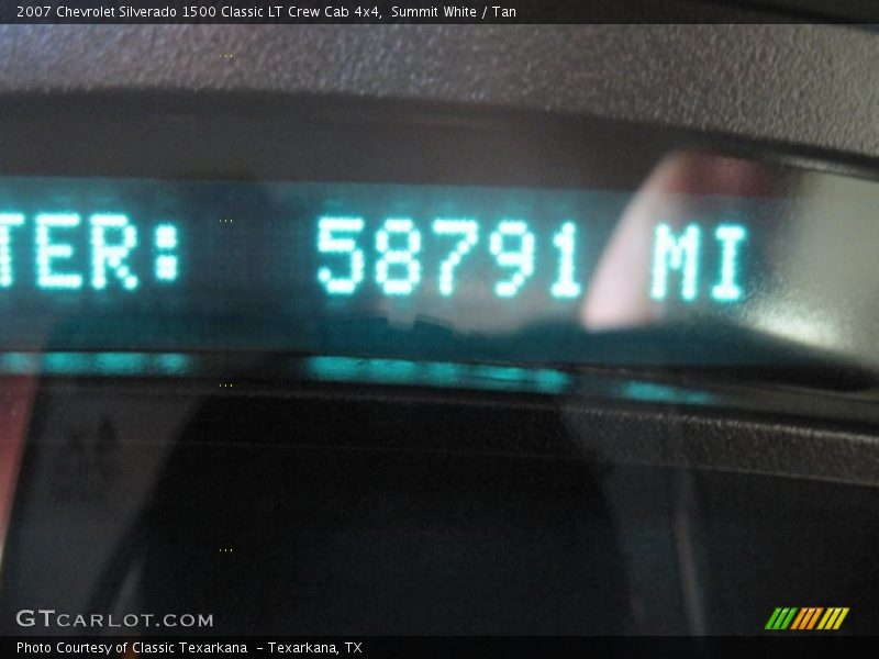 Summit White / Tan 2007 Chevrolet Silverado 1500 Classic LT Crew Cab 4x4