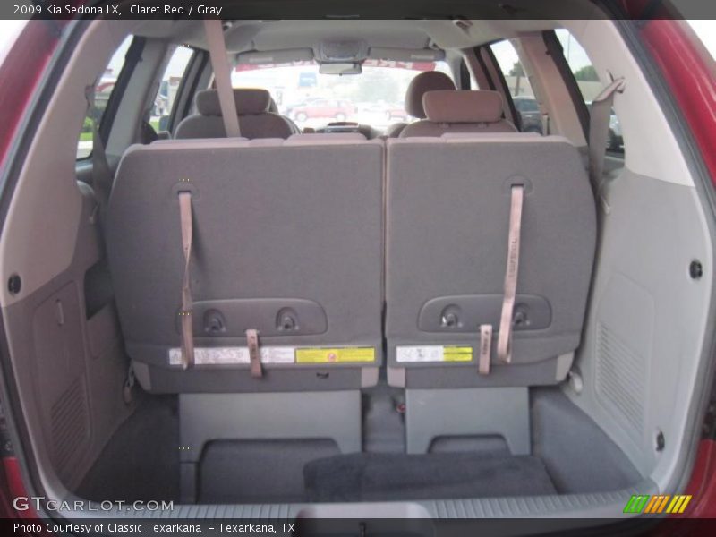 Claret Red / Gray 2009 Kia Sedona LX
