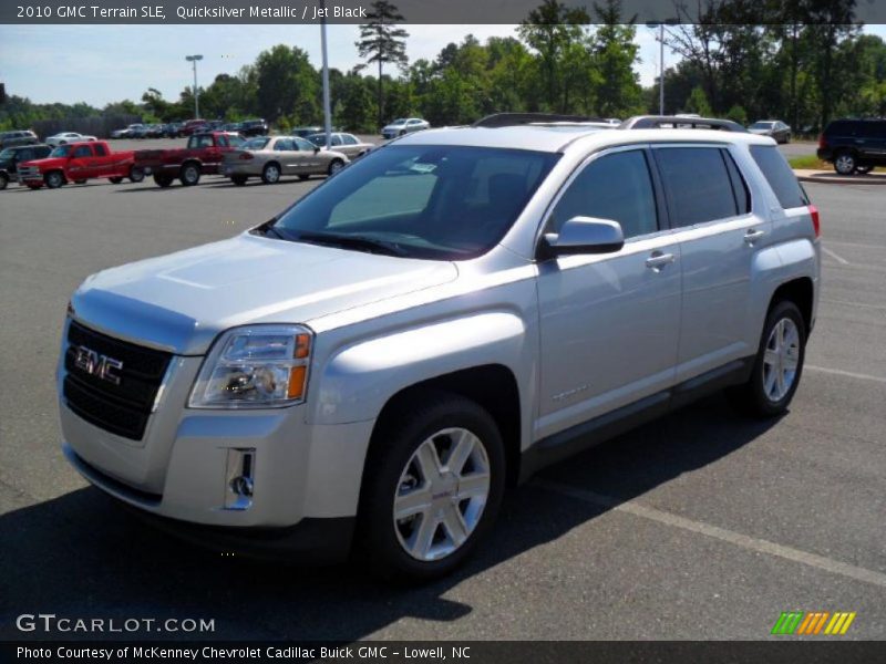 Quicksilver Metallic / Jet Black 2010 GMC Terrain SLE