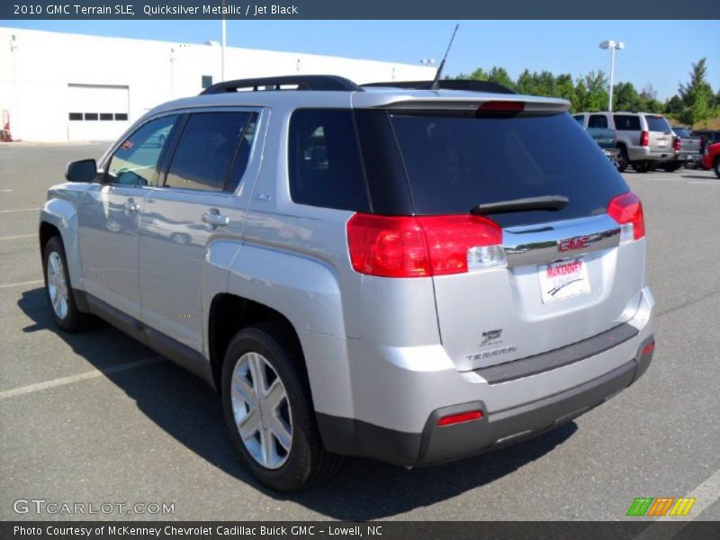 Quicksilver Metallic / Jet Black 2010 GMC Terrain SLE