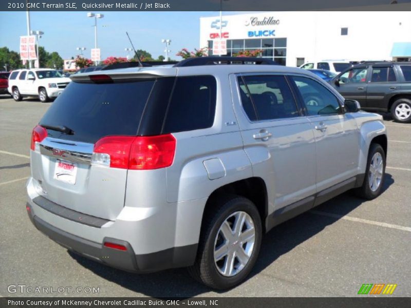 Quicksilver Metallic / Jet Black 2010 GMC Terrain SLE