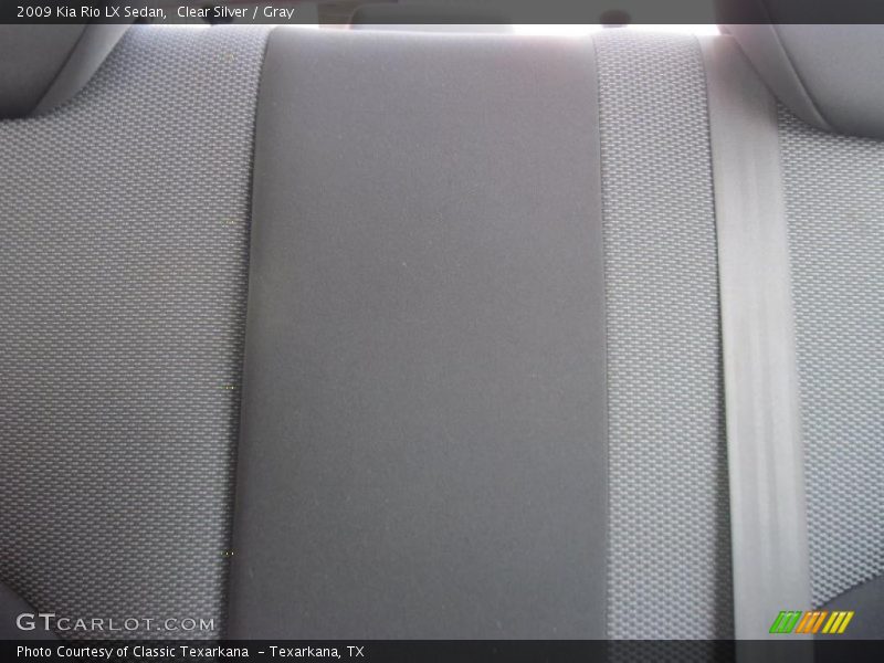 Clear Silver / Gray 2009 Kia Rio LX Sedan