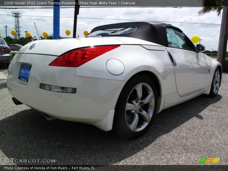 Pikes Peak White Pearl / Charcoal 2008 Nissan 350Z Grand Touring Roadster