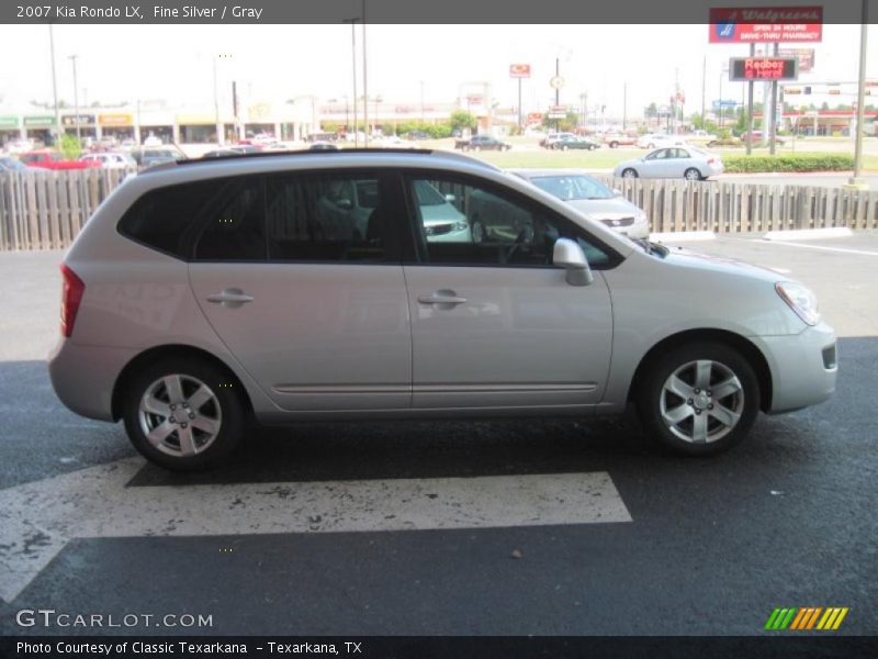 Fine Silver / Gray 2007 Kia Rondo LX