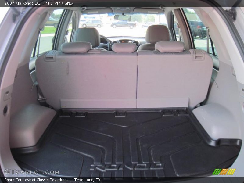Fine Silver / Gray 2007 Kia Rondo LX