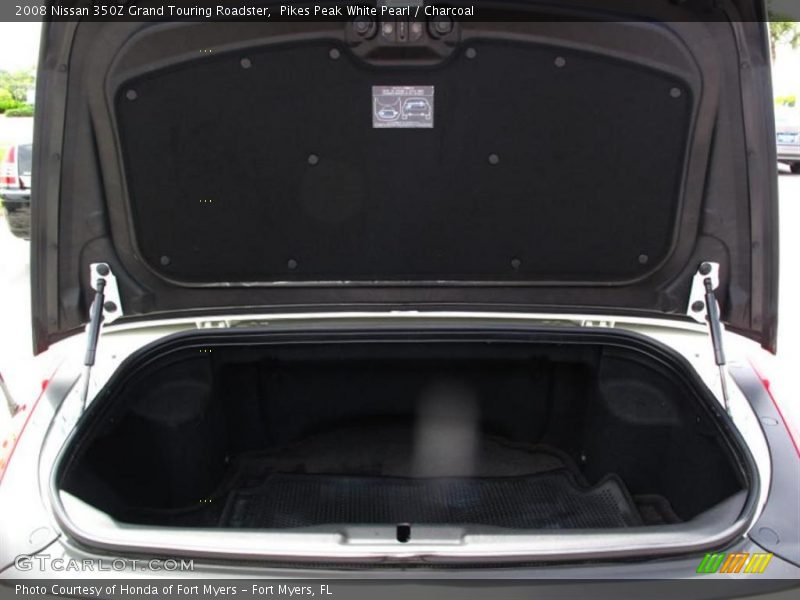 Pikes Peak White Pearl / Charcoal 2008 Nissan 350Z Grand Touring Roadster