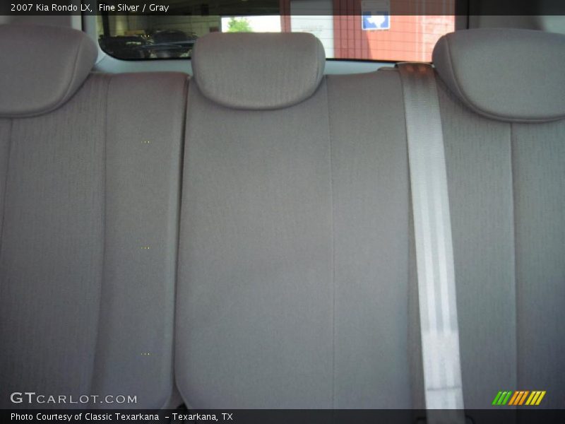 Fine Silver / Gray 2007 Kia Rondo LX