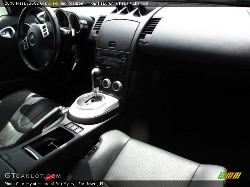 Pikes Peak White Pearl / Charcoal 2008 Nissan 350Z Grand Touring Roadster