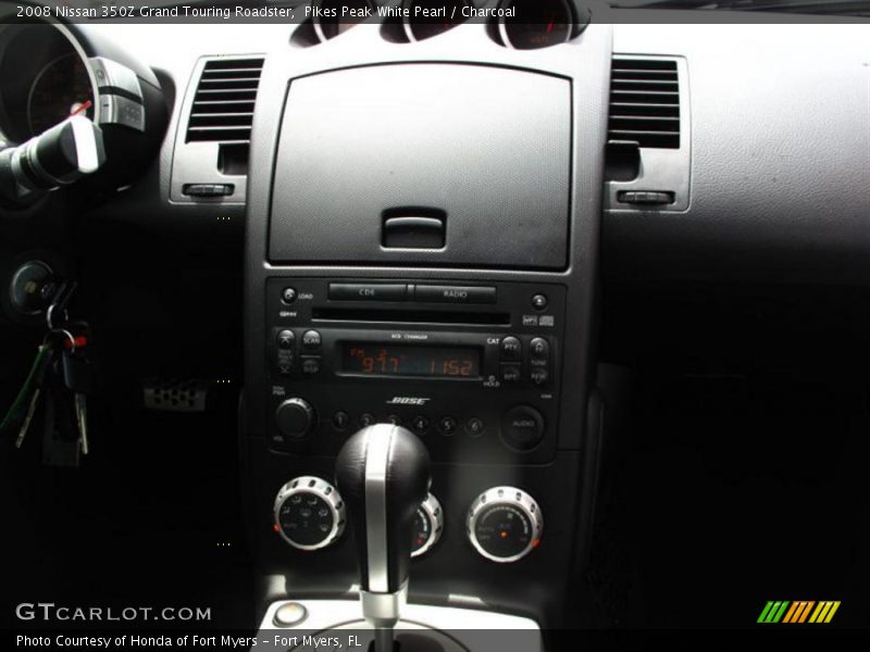 Pikes Peak White Pearl / Charcoal 2008 Nissan 350Z Grand Touring Roadster