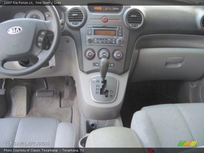 Fine Silver / Gray 2007 Kia Rondo LX