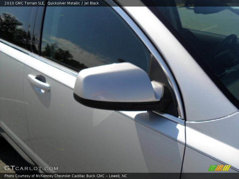 Quicksilver Metallic / Jet Black 2010 GMC Terrain SLE
