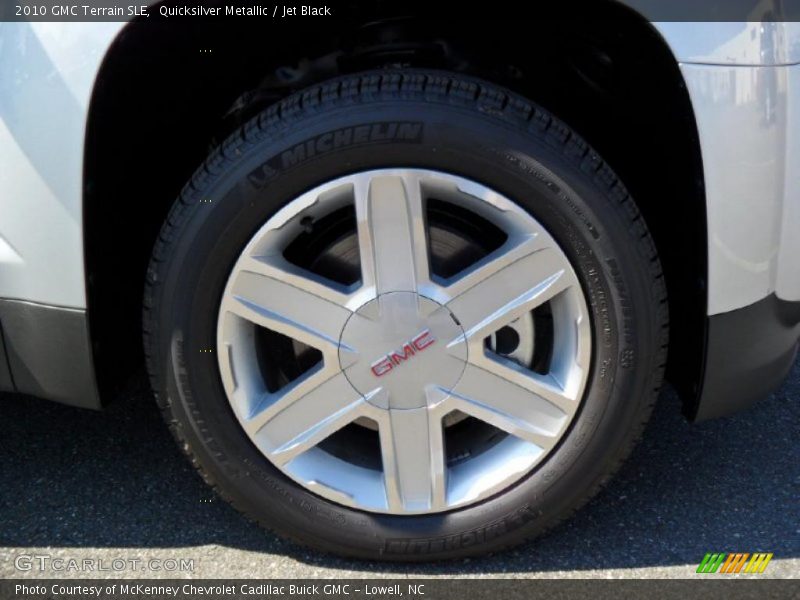 Quicksilver Metallic / Jet Black 2010 GMC Terrain SLE