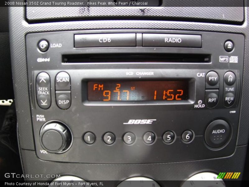 Pikes Peak White Pearl / Charcoal 2008 Nissan 350Z Grand Touring Roadster