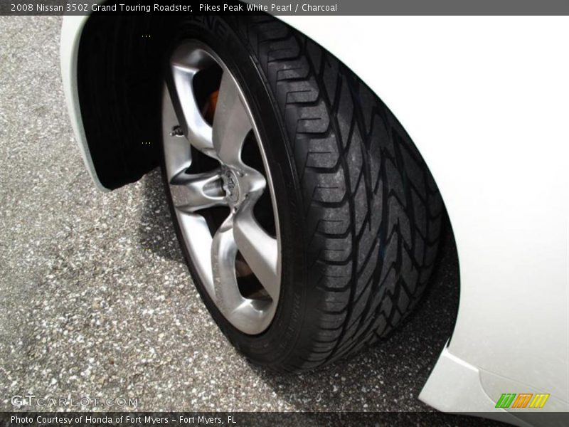 Pikes Peak White Pearl / Charcoal 2008 Nissan 350Z Grand Touring Roadster