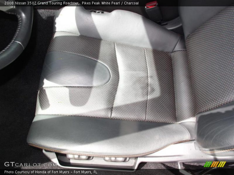 Pikes Peak White Pearl / Charcoal 2008 Nissan 350Z Grand Touring Roadster