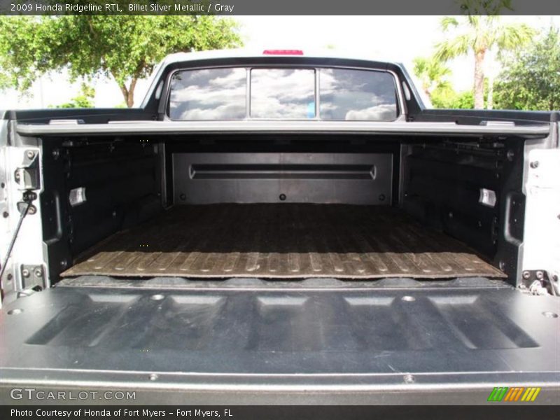 Billet Silver Metallic / Gray 2009 Honda Ridgeline RTL
