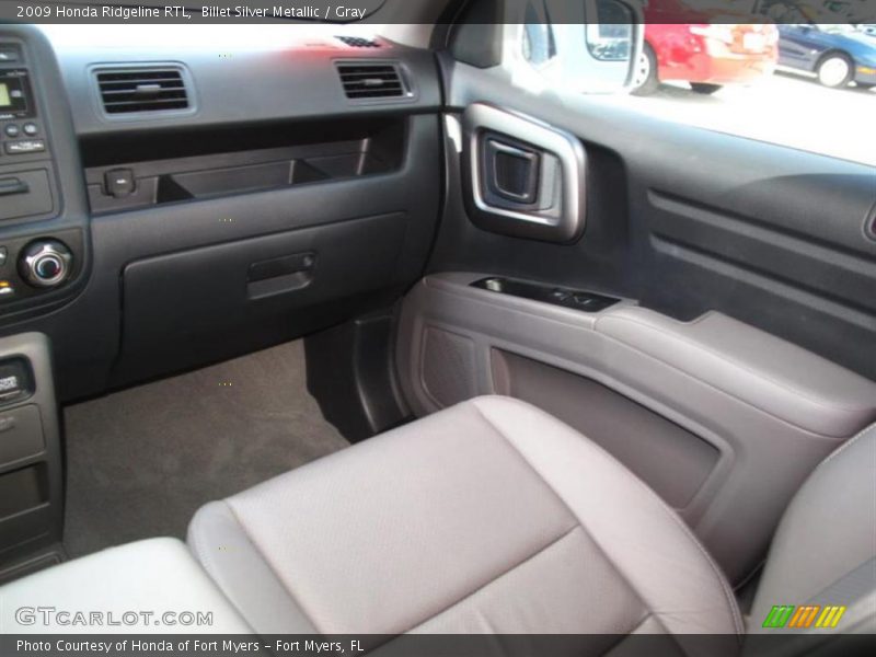 Billet Silver Metallic / Gray 2009 Honda Ridgeline RTL