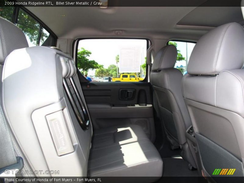 Billet Silver Metallic / Gray 2009 Honda Ridgeline RTL