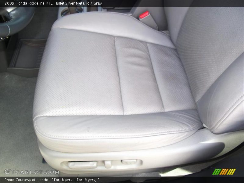 Billet Silver Metallic / Gray 2009 Honda Ridgeline RTL