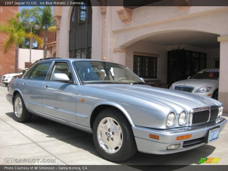 Ice Blue Metallic / Oatmeal 1997 Jaguar XJ XJ6
