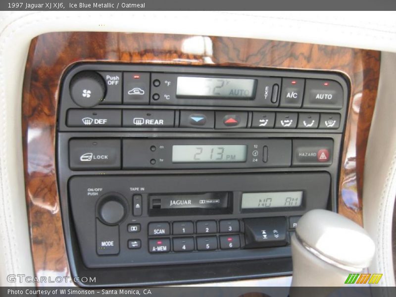 Ice Blue Metallic / Oatmeal 1997 Jaguar XJ XJ6