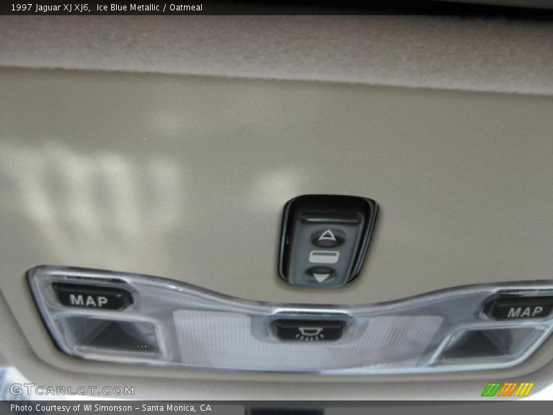 Ice Blue Metallic / Oatmeal 1997 Jaguar XJ XJ6
