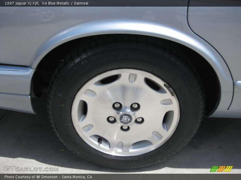Ice Blue Metallic / Oatmeal 1997 Jaguar XJ XJ6