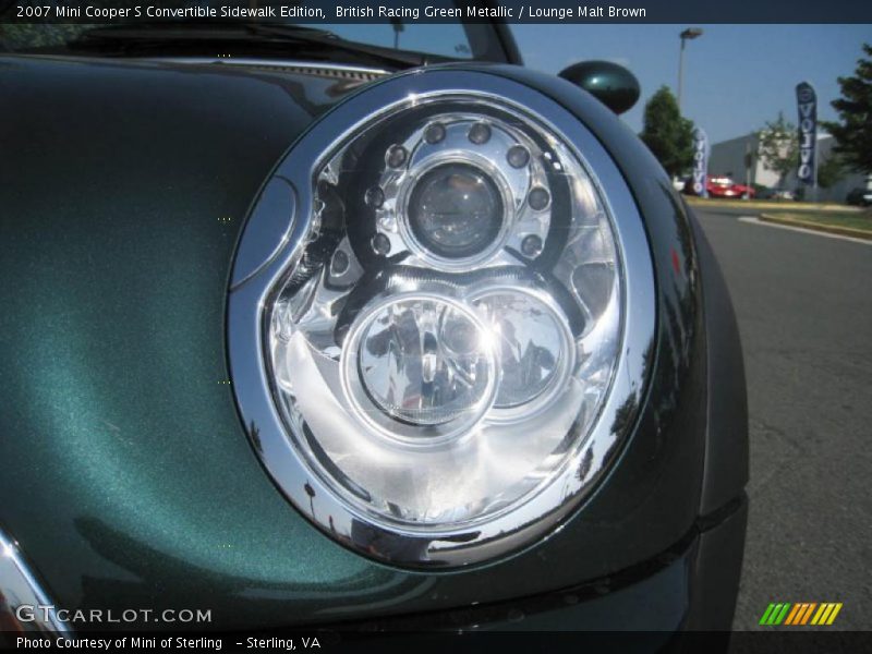 British Racing Green Metallic / Lounge Malt Brown 2007 Mini Cooper S Convertible Sidewalk Edition