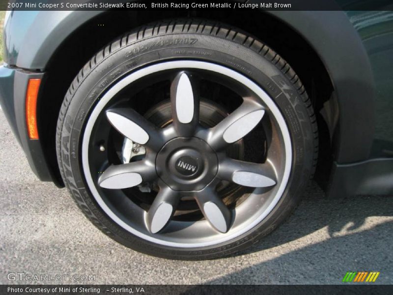 British Racing Green Metallic / Lounge Malt Brown 2007 Mini Cooper S Convertible Sidewalk Edition