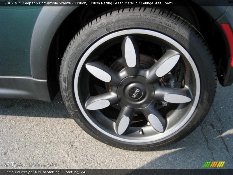 British Racing Green Metallic / Lounge Malt Brown 2007 Mini Cooper S Convertible Sidewalk Edition