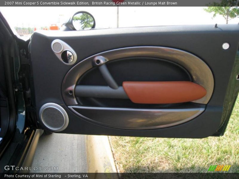 British Racing Green Metallic / Lounge Malt Brown 2007 Mini Cooper S Convertible Sidewalk Edition