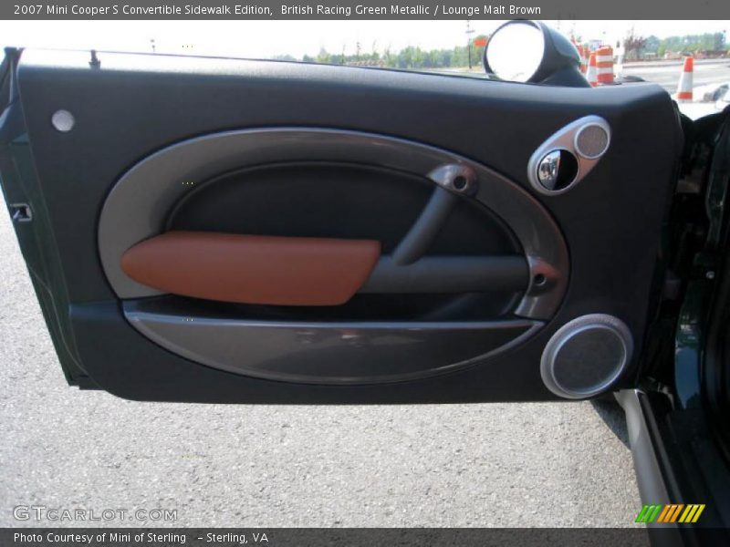 British Racing Green Metallic / Lounge Malt Brown 2007 Mini Cooper S Convertible Sidewalk Edition