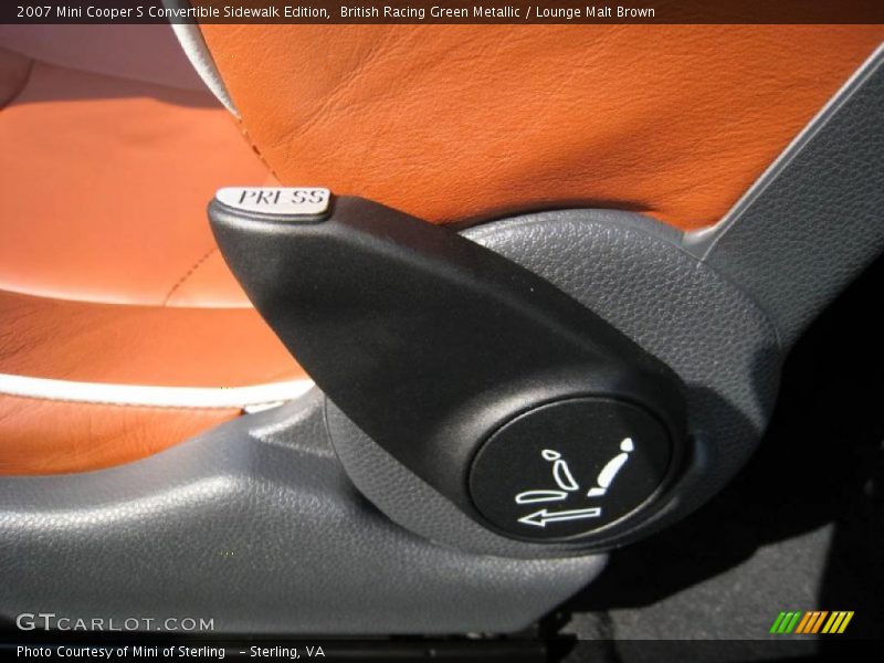 British Racing Green Metallic / Lounge Malt Brown 2007 Mini Cooper S Convertible Sidewalk Edition