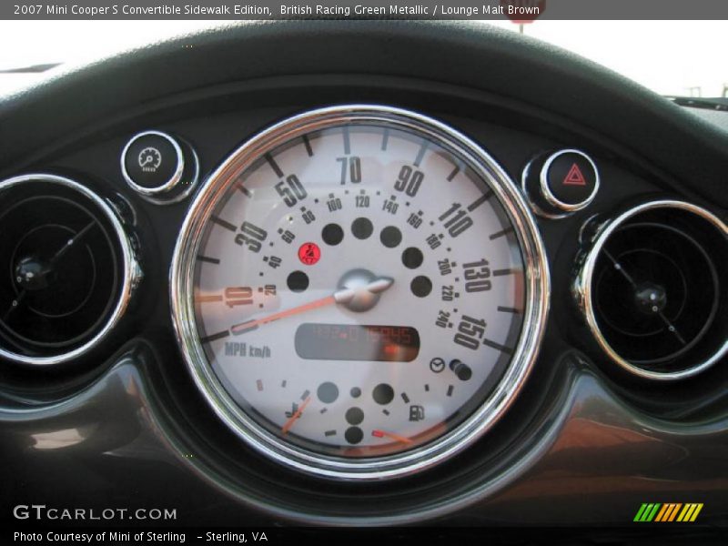 British Racing Green Metallic / Lounge Malt Brown 2007 Mini Cooper S Convertible Sidewalk Edition