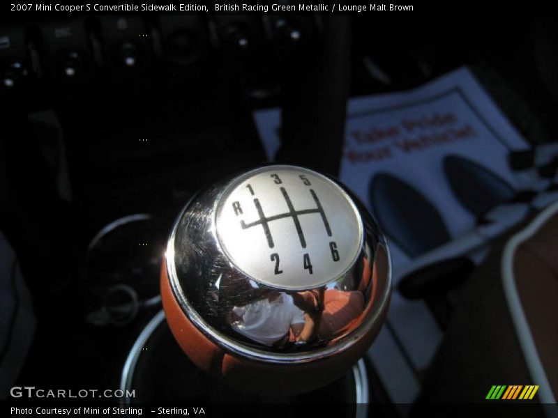 British Racing Green Metallic / Lounge Malt Brown 2007 Mini Cooper S Convertible Sidewalk Edition
