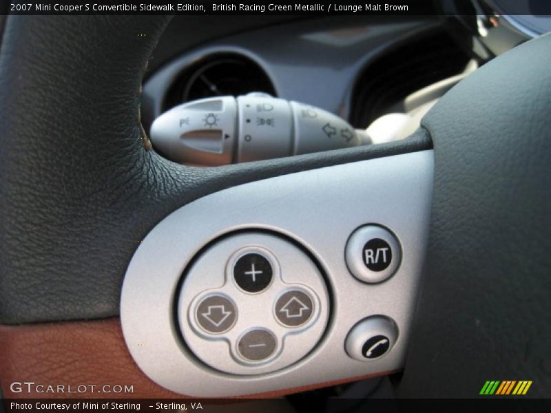 British Racing Green Metallic / Lounge Malt Brown 2007 Mini Cooper S Convertible Sidewalk Edition
