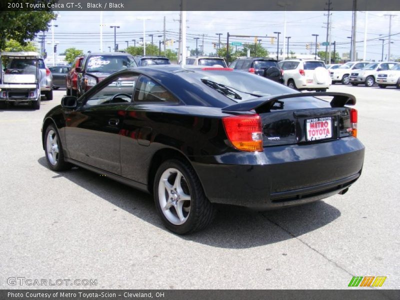 Black / Black 2001 Toyota Celica GT-S