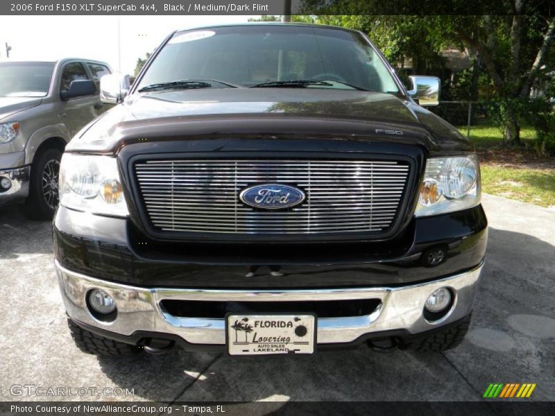 Black / Medium/Dark Flint 2006 Ford F150 XLT SuperCab 4x4